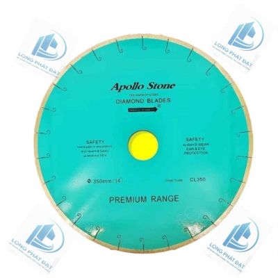 Lưỡi cắt đá Marble Apollo 350 xanh