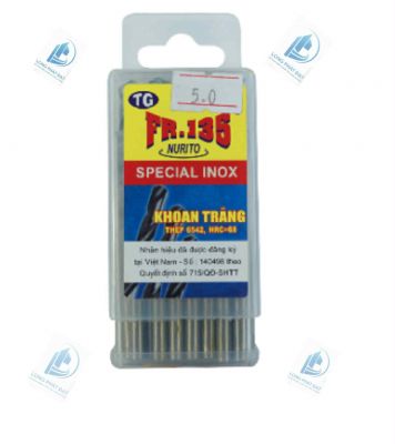 Mũi khoan inox FR 5li