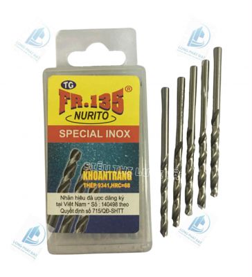 Mũi khoan inox FR 5li